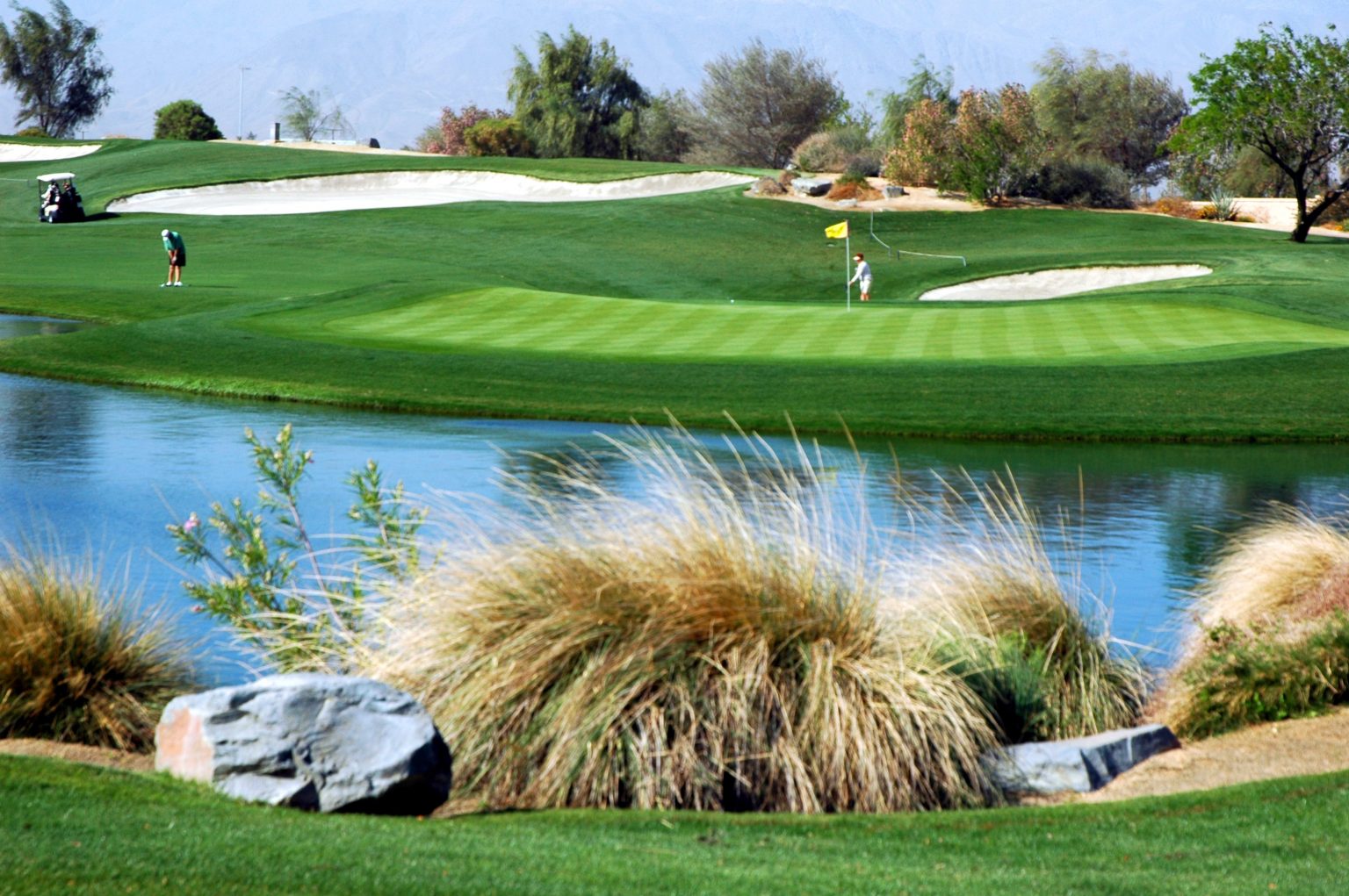 Golfing at The Classic Club Palm Desert
