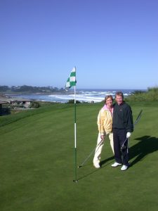 Spyglass golf Course ocean hole