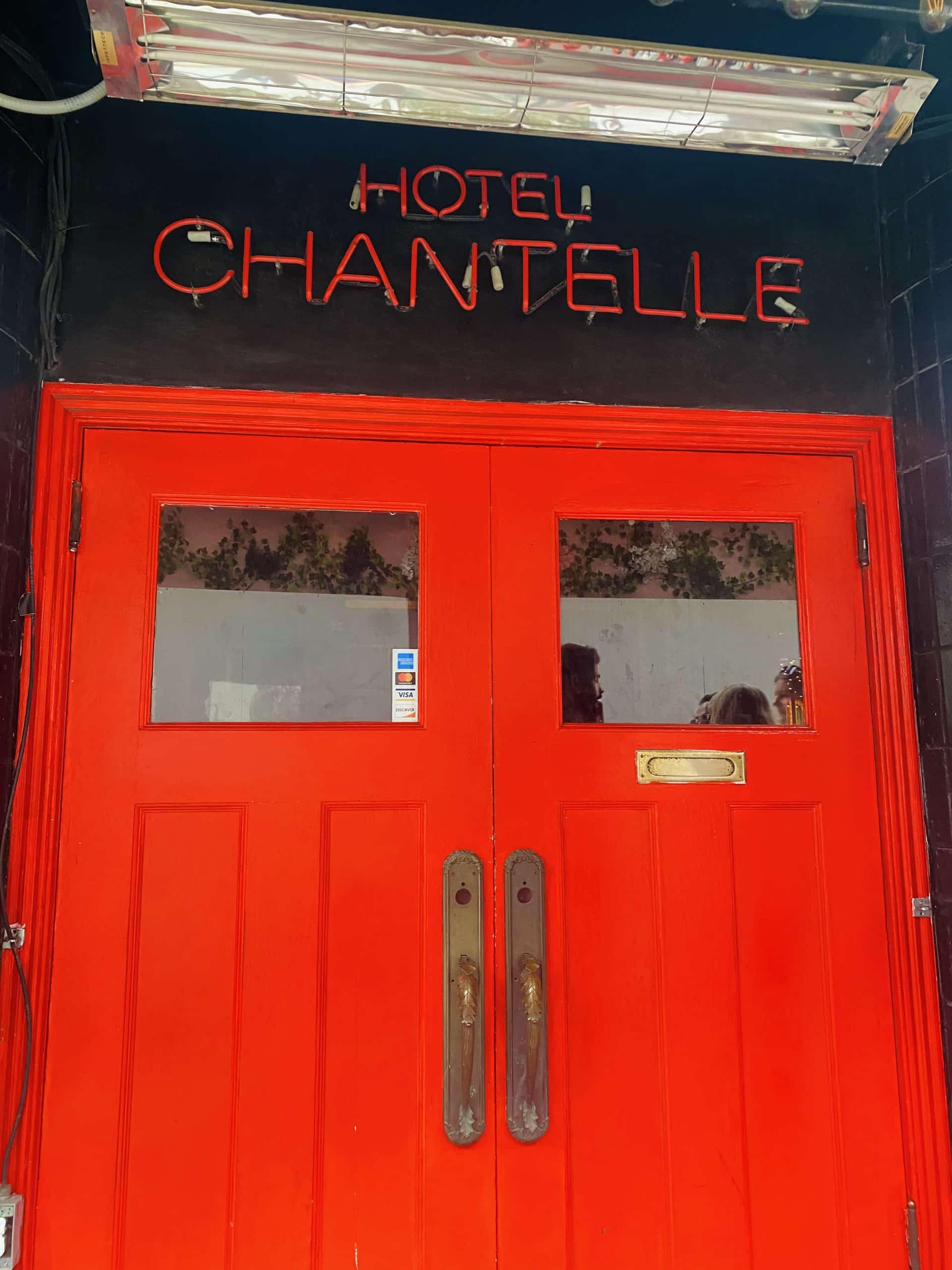 Hotel Chantelle Entryway Doors