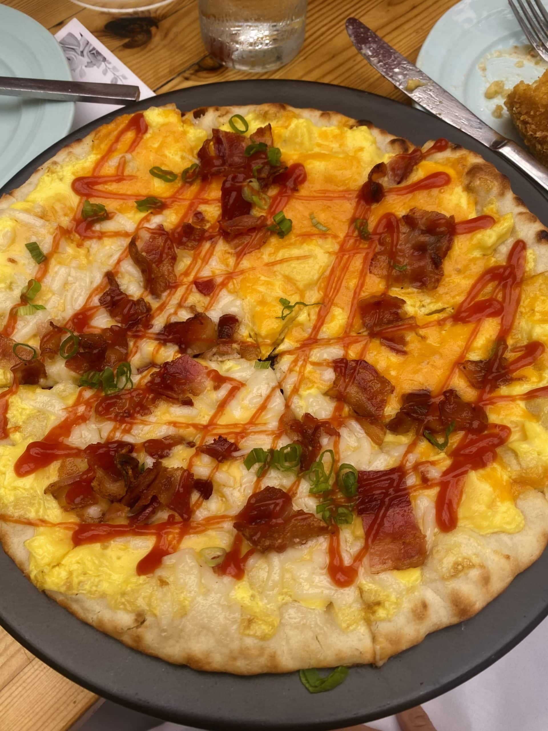 Hotel Chantelle Breakfast Pizza