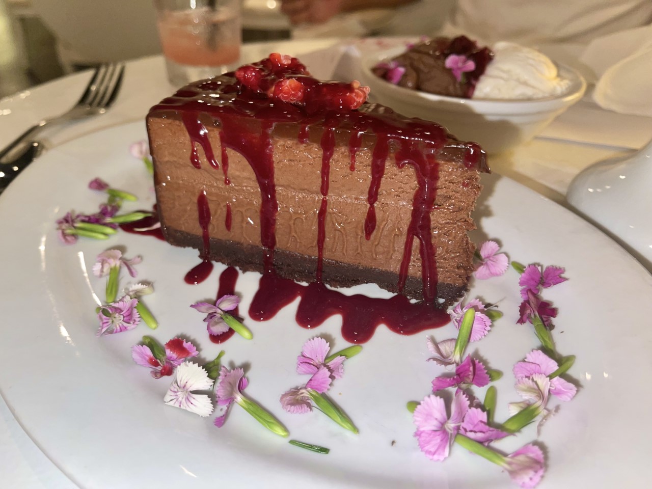 Eight 4 Nine Restaurant Flourless Chocolate Torte