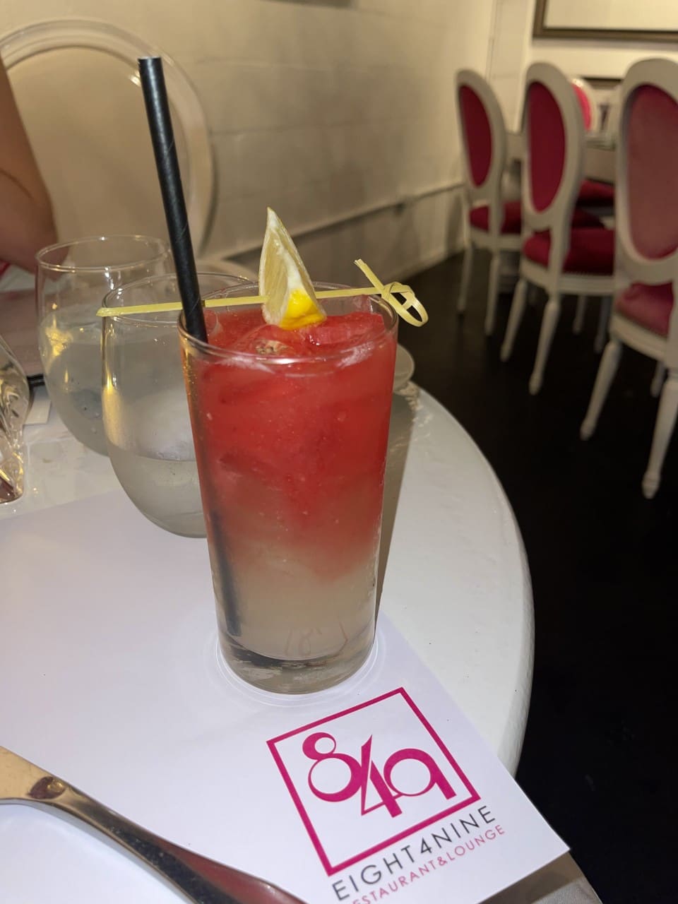 Eight 4 Nine Restaurant Cocktails