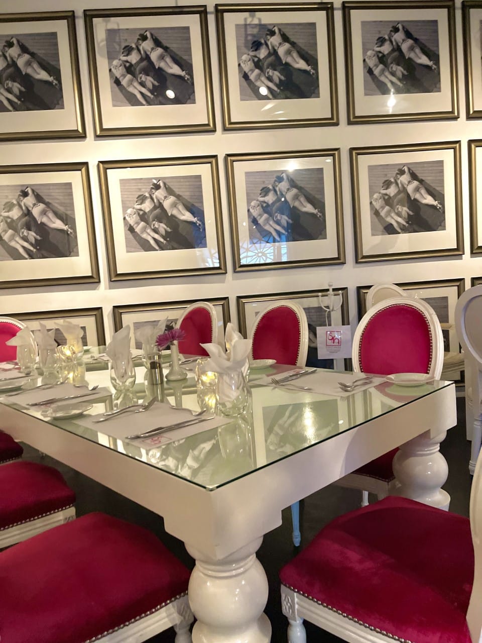 Eight 4 Nine Pink Palm Springs Restaurant Art