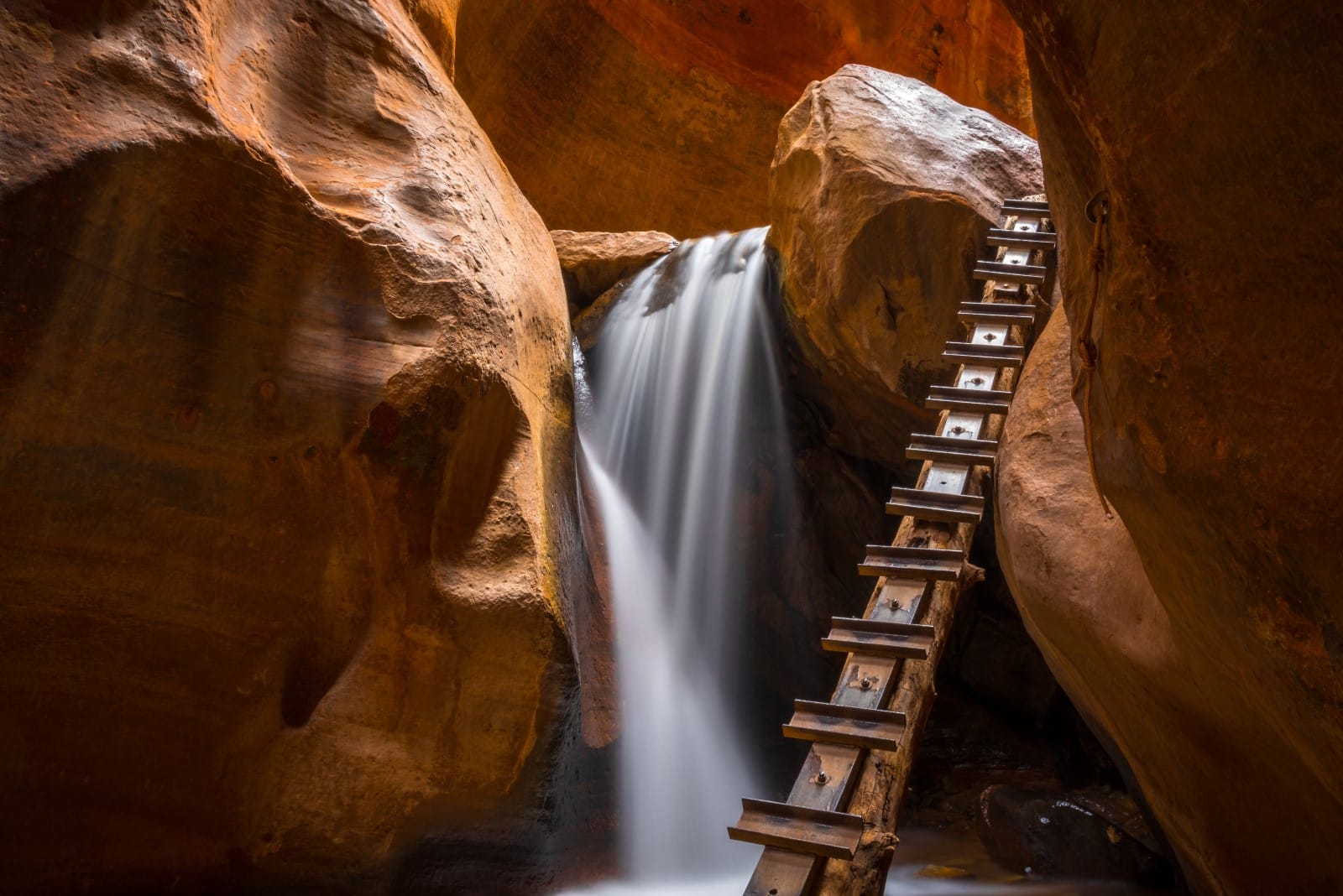 Slot Canyon Falls