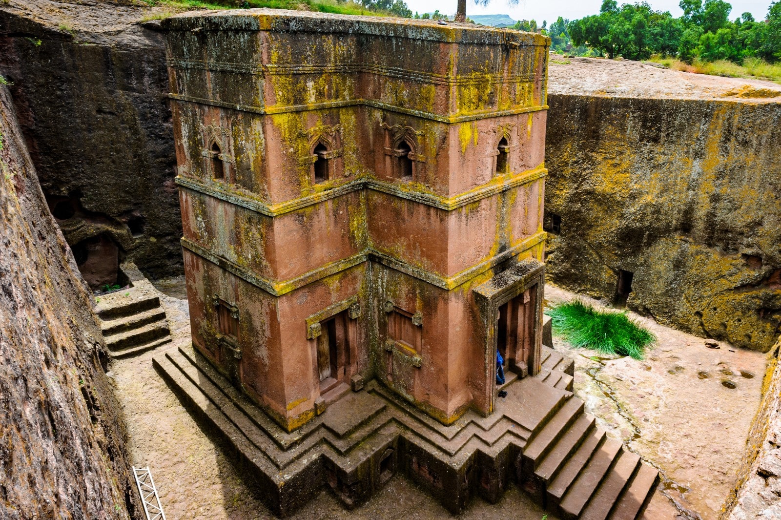 Church of St. George, in Lalibela, Ethiopia