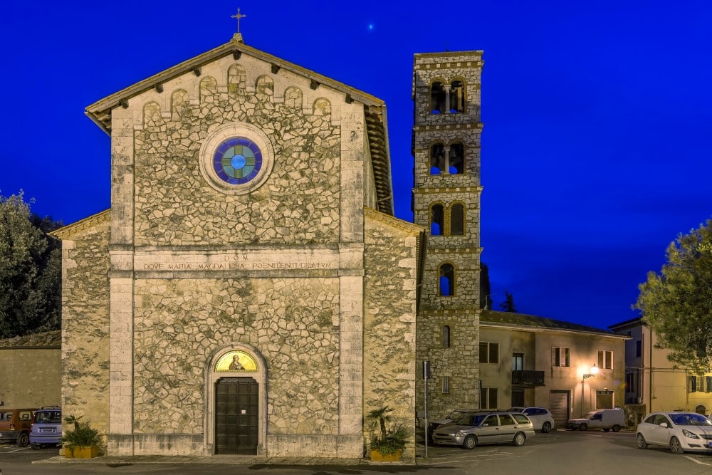 Church of Santa Maria Maddalena in Saturnia