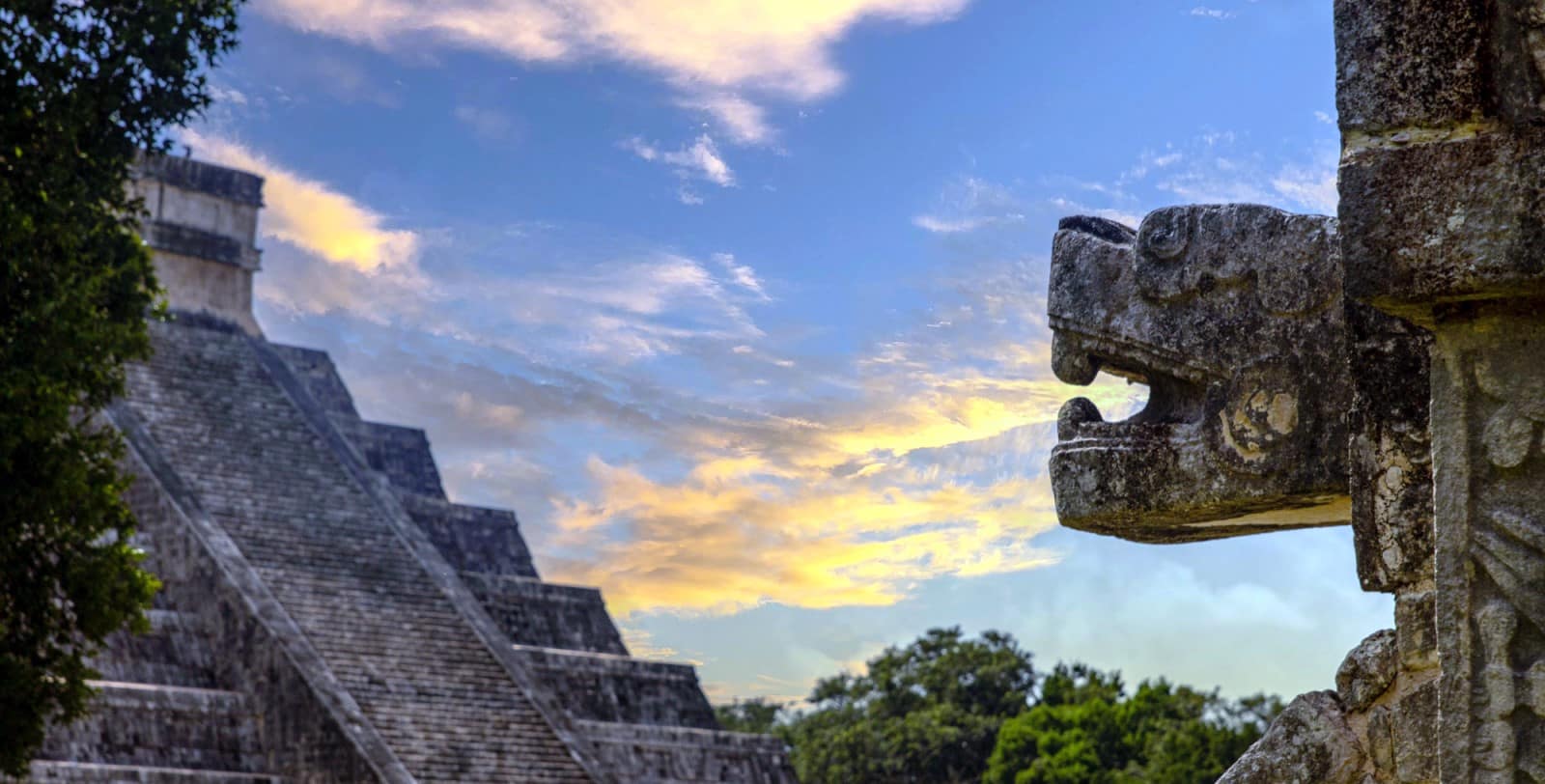 The pyramid of Chichen Itza